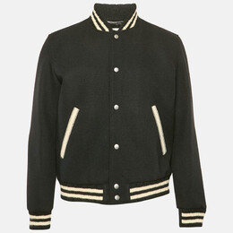 Saint Laurent Paris: Чёрная куртка 