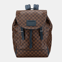 Louis Vuitton: Коричневый рюкзак 