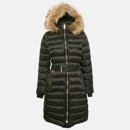 Burberry: Чёрное пальто 