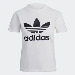 Adidas: Белая футболка  Originals
