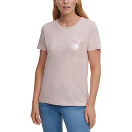 DKNY: Футболка с карманами 