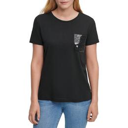 DKNY: Футболка с карманами 