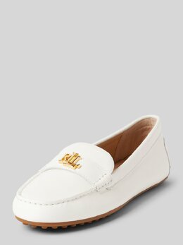 Lauren Ralph Lauren: Белые лоферы 