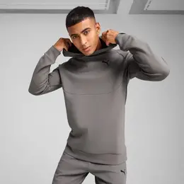 PUMA: Серая толстовка 