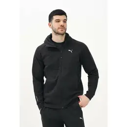 PUMA: Чёрная толстовка 