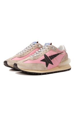 Golden Goose Deluxe Brand: Розовые кроссовки  Running