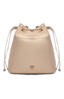 Pinko: Бежевая сумка 
