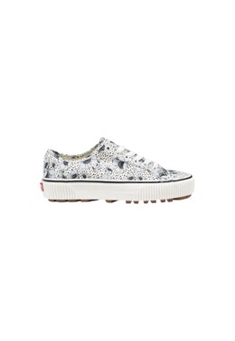 Vans: Белые кроссовки 