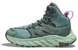 Hoka One One: Зелёные кроссовки 