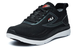 Fila: Чёрные кроссовки 