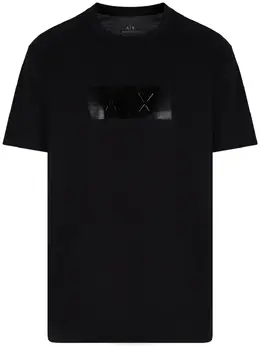 Armani Exchange: Футболка с принтом 