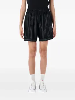 Nike: Чёрные шорты 