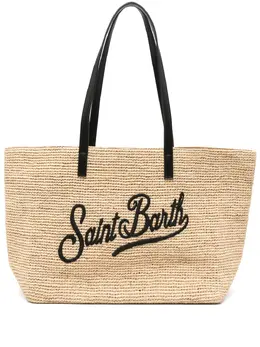 MC2 Saint Barth: Бежевая сумка 