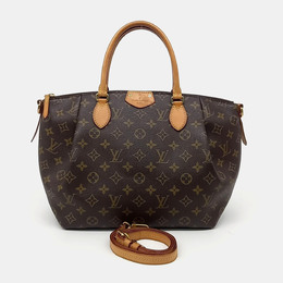 Louis Vuitton: Коричневая сумка 
