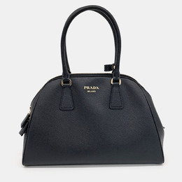 Prada: Чёрная сумка-шоппер 