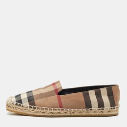 Burberry: Коричневые мокасины  House Check