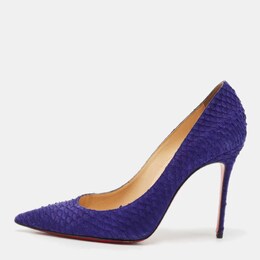 Christian Louboutin: Голубые туфли 