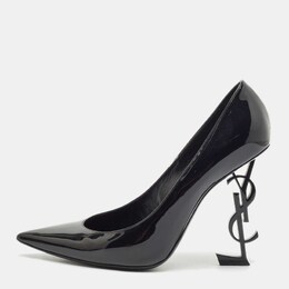 Saint Laurent Paris: Чёрные туфли  Opyum