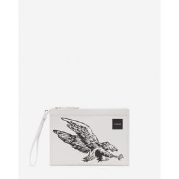 Lanvin: Белый кошелёк 