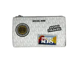 Michael Kors: Белый кошелёк  Jet Set