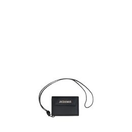 Jacquemus: Чёрный кошелёк  Le Porte