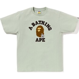 A BATHING APE: Фиолетовая футболка 