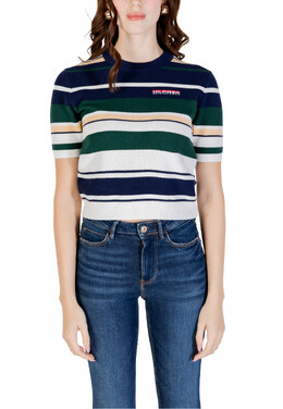 Tommy Hilfiger: Синий свитер 