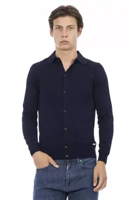 Baldinini Trend: Синяя рубашка 