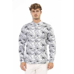 Baldinini Trend: Серая рубашка 