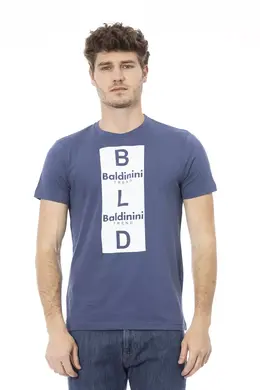 Baldinini Trend: Синяя футболка 