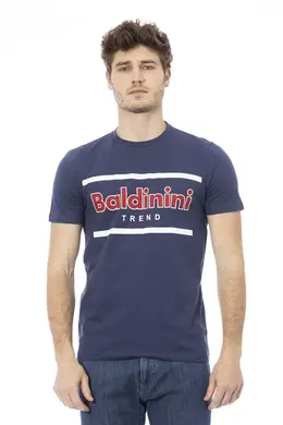 Baldinini Trend: Синяя футболка 