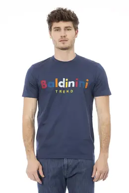 Baldinini Trend: Синяя футболка 