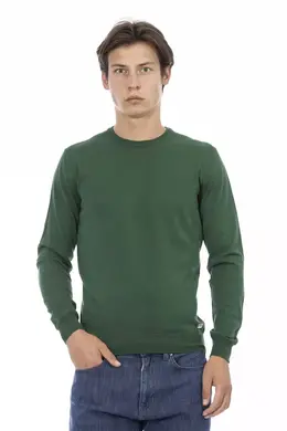Baldinini Trend: Зелёный свитер 