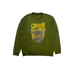 cavalli CLASS: Зелёный свитер 