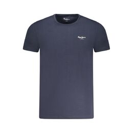 Pepe Jeans: Синяя футболка 