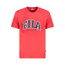 Fila: Красная футболка 