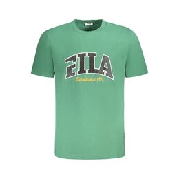 Fila: Зелёная футболка 