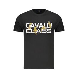 cavalli CLASS: Чёрная футболка 