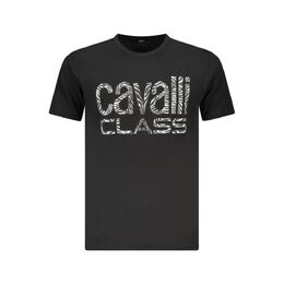 cavalli CLASS: Чёрная футболка 