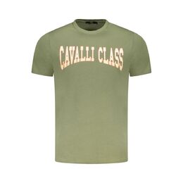 cavalli CLASS: Зелёная футболка 