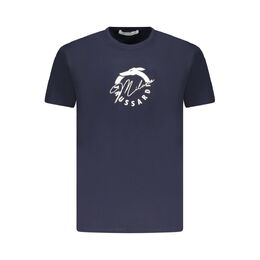 Trussardi: Синяя футболка 