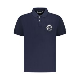 Trussardi: Синяя рубашка 