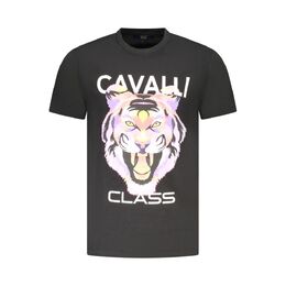 cavalli CLASS: Чёрная футболка 