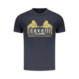 cavalli CLASS: Синяя футболка 