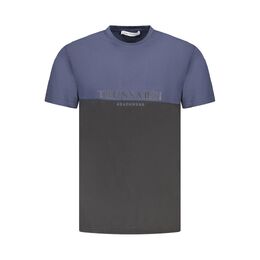 Trussardi: Синяя футболка 