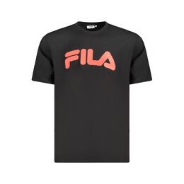 Fila: Чёрная футболка 