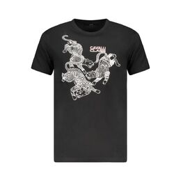 cavalli CLASS: Чёрная футболка 
