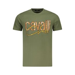 cavalli CLASS: Зелёная футболка 