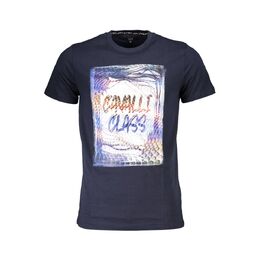 cavalli CLASS: Синяя футболка 