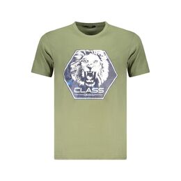 cavalli CLASS: Зелёная футболка 